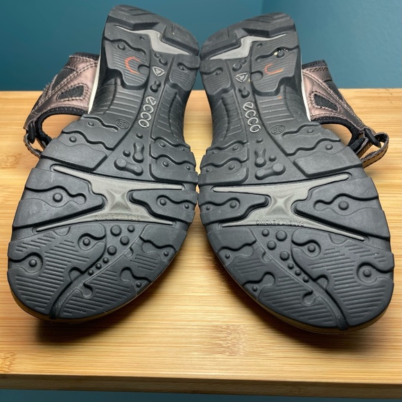 ECCO Yucatan Limited Edition Upcycle Project EU 38 US 7 7.5 Off-Road Brown RARE - Picture 9 of 10